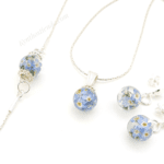 Conjunto "Colección NomeOlvides" Plata 925