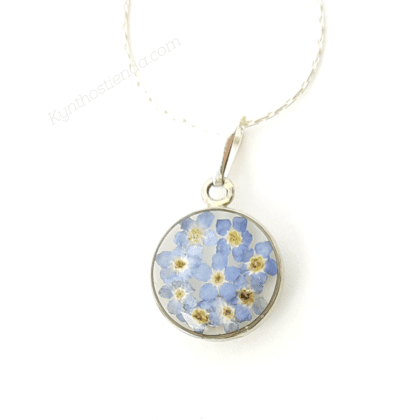 Dije Colección Nomeolvides - Alpaca y Plata 925