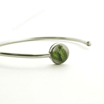 Pulsera "Hojitas de Menta" - Alpaca