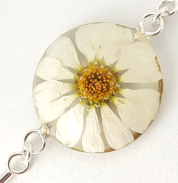 Pulsera Regulable "Mini Margarita" - Plata 925