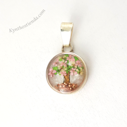 Dije Arbol de la Vida - 1,2 cm "Colección Microflores" Plata 925