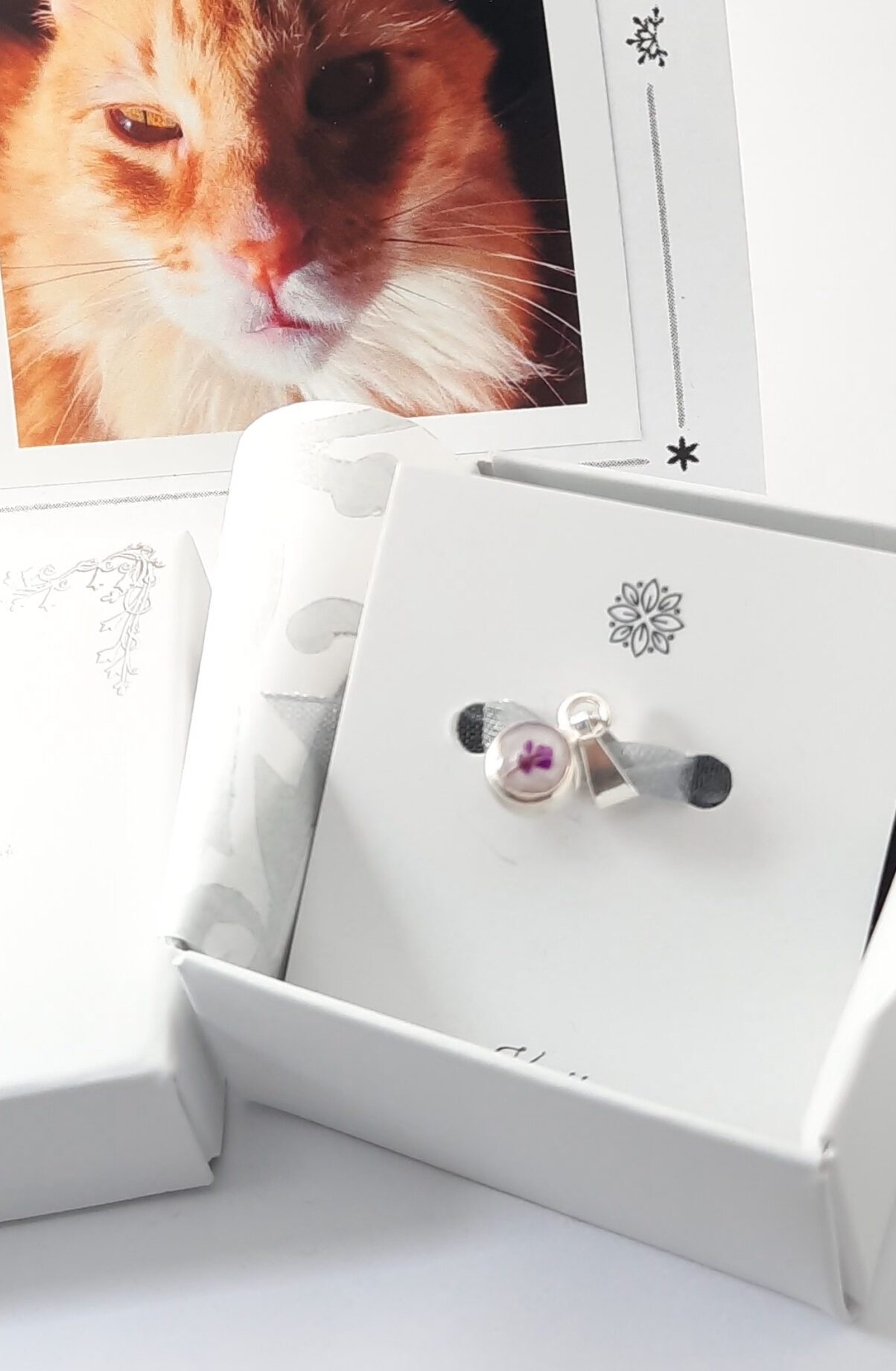 Dije con Pelito de tu Mascota y Florcita