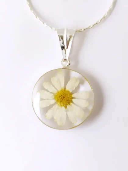 Dije Mini Margarita 16 mm Plata 925